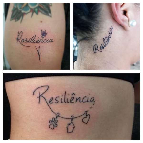 ideias de tatuagem resiliência