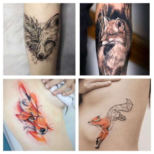 tatuagem de raposa