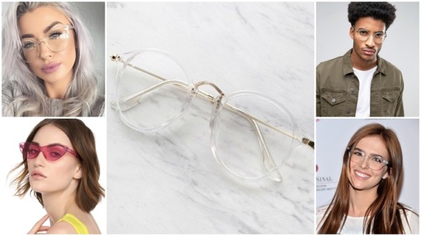 modelos de óculos transparente