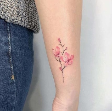 tatuagem oriental no braço