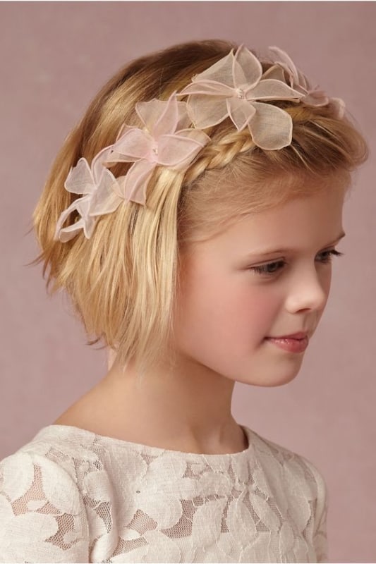 Penteado infantil para formatura, dama de honra, princesa - Fácil