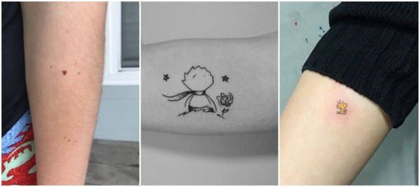 tatuagens fofas no braço