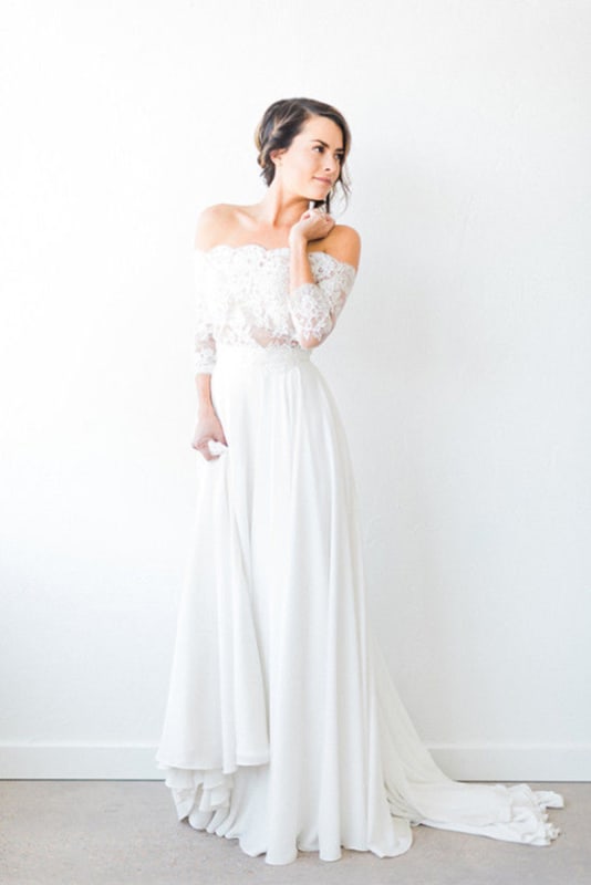 vestido de noiva simples