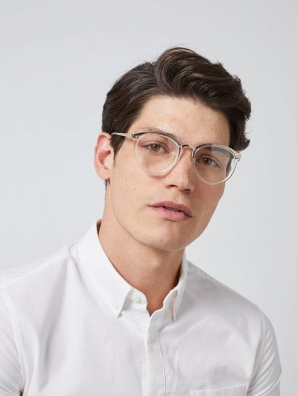 armação de óculos masculino moderno