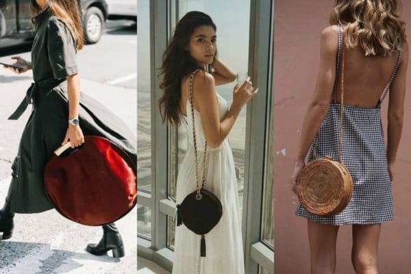 Inspiração de looks com bolsas redondas