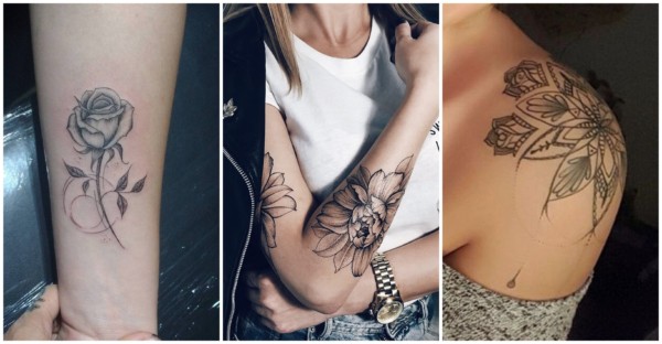 Tatuagem de flor no braço 3