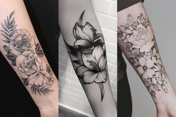 tattoos de flor
