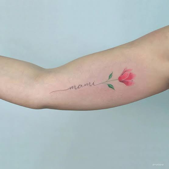 tatuagem para mãe falecida