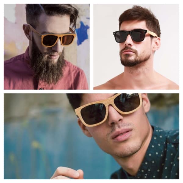 óculos de madeira masculino ideias 1