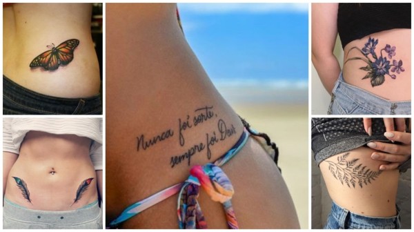 Tatuagem na cintura – 64 inspirações lindas, femininas e sedutoras!
