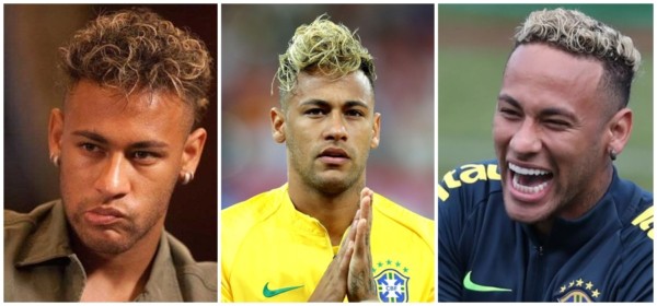 cabelo do Neymar com luzes