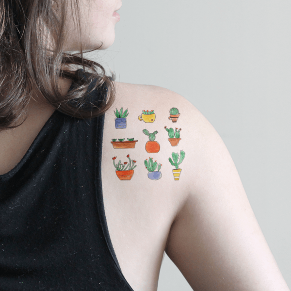 Tatuagem de cacto: 50 ideias delicadas e criativas