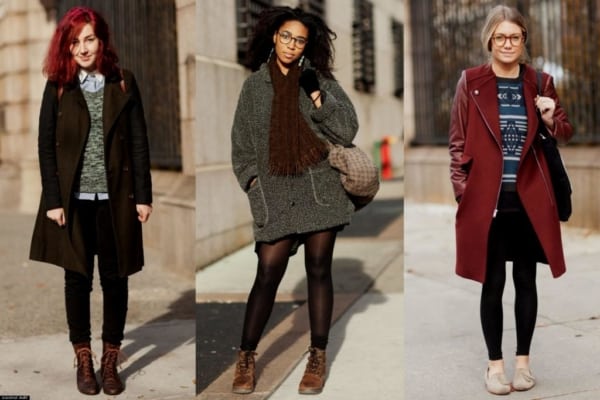 Três sugestões de looks de inverno femininos