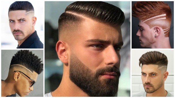 Listra no cabelo masculino: Dicas e fotos