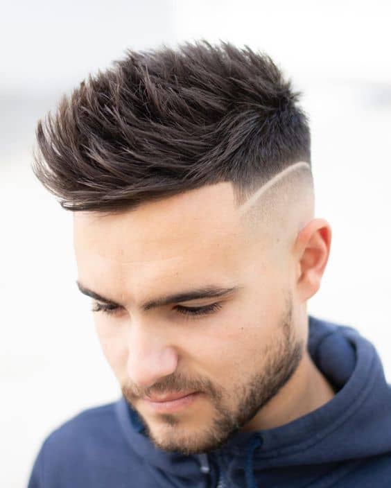 ✓Ideas de Riscos, Listras no cabelo masculino: aposte no looks mais  modernos! atuais 