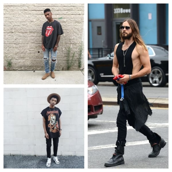 Estilo rocker: looks para homens roqueiros