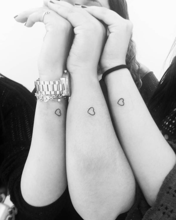 tatuagem para melhores amigas