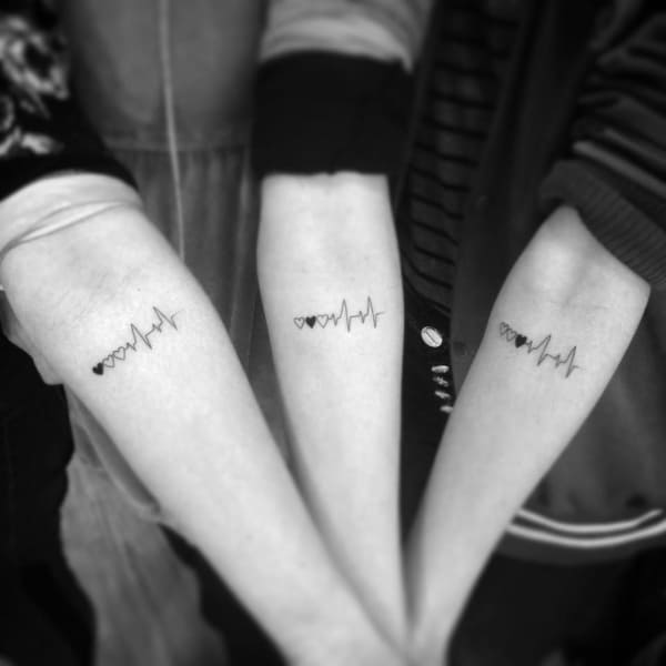 tatuagem para melhores amigas