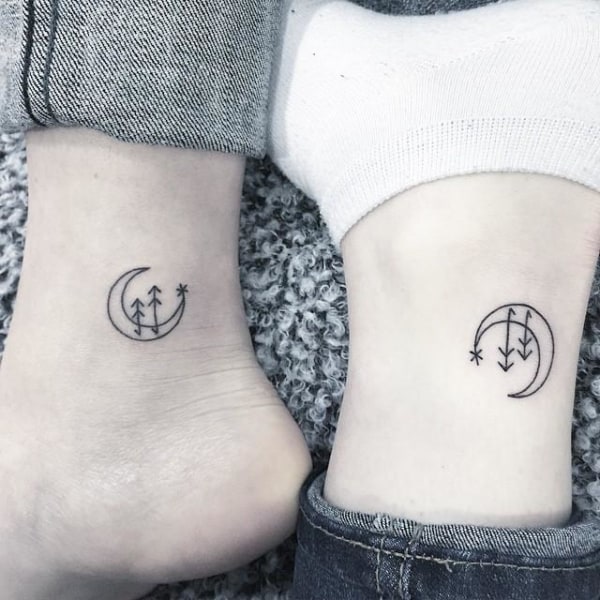 tatuagem para melhores amigas