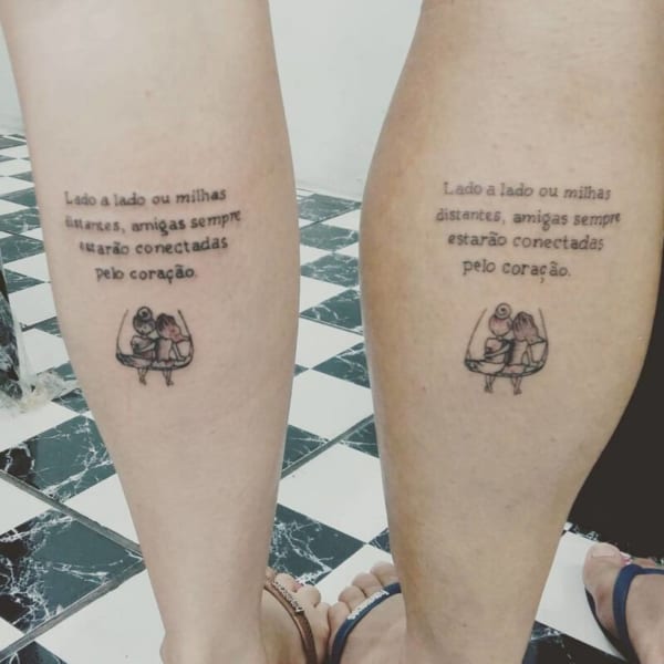 Tatuagem de Bonequinhos ➞ +40 ideias fofas e muito criativas! – Camila  Rocha Noticias