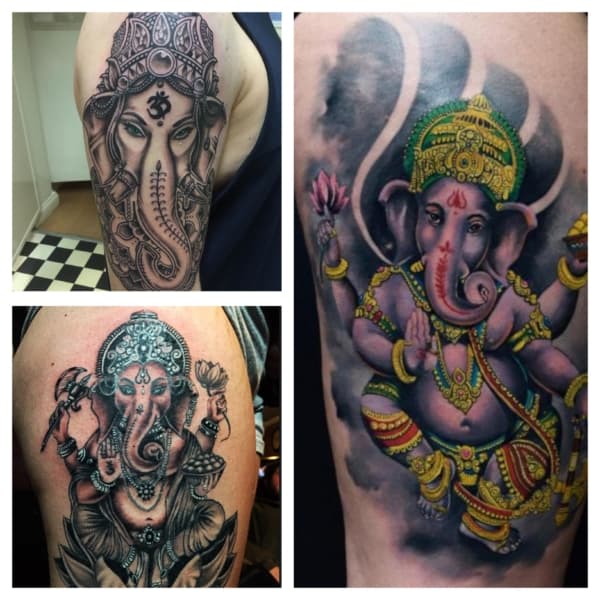 tatuagem Ganesha