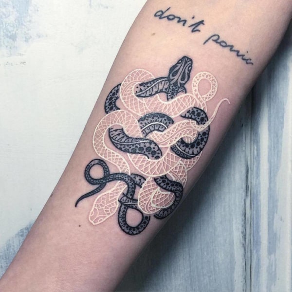 tatuagem de serpente