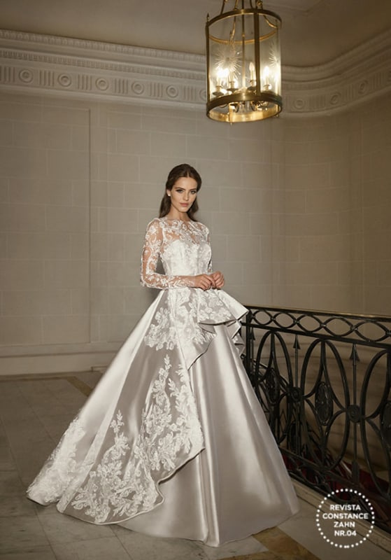 vestido de noiva clássico e estilo princesa