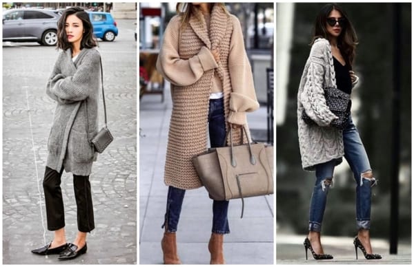 modelos de casacos de lã
