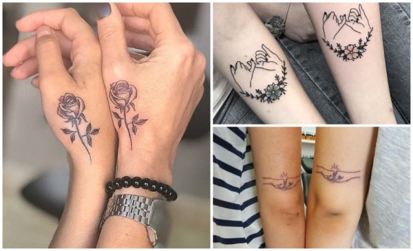 Tatuagem para melhores amigas