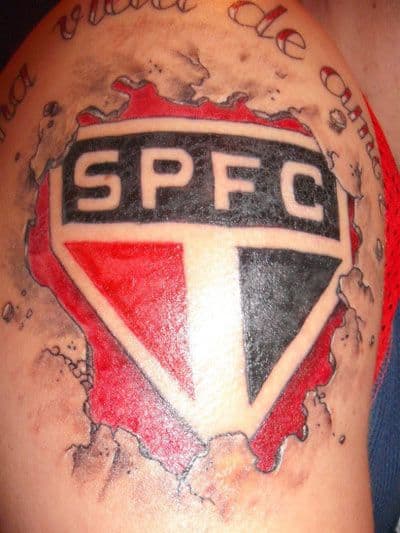 ideia de tatuagem São Paulo no braço