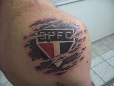 tatuagem São Paulo nas costas