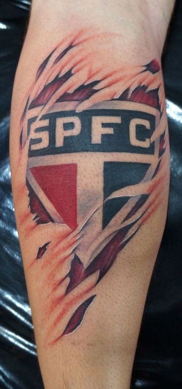 tatuagem São Paulo no braço