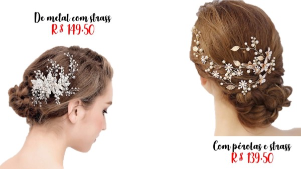 modelos e preços arranjos de cabelo para noiva