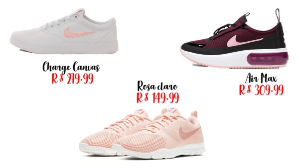 modelos e onde comprar tênis Nike