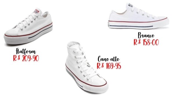 onde comprar tênis All Star