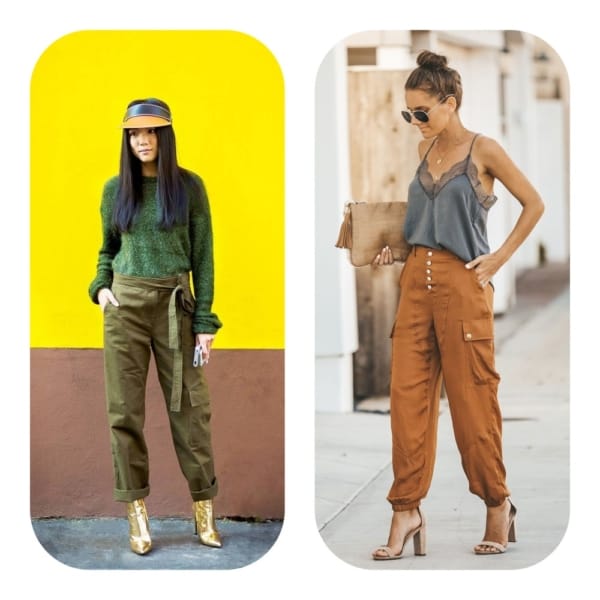 Looks com calça cargo verde e marrom