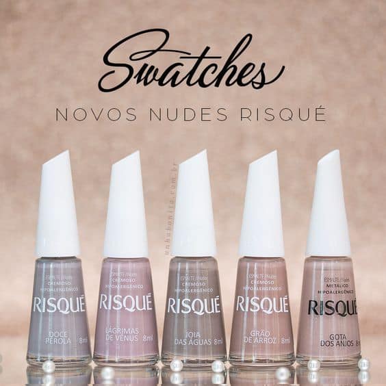 Novos cor nude risqué