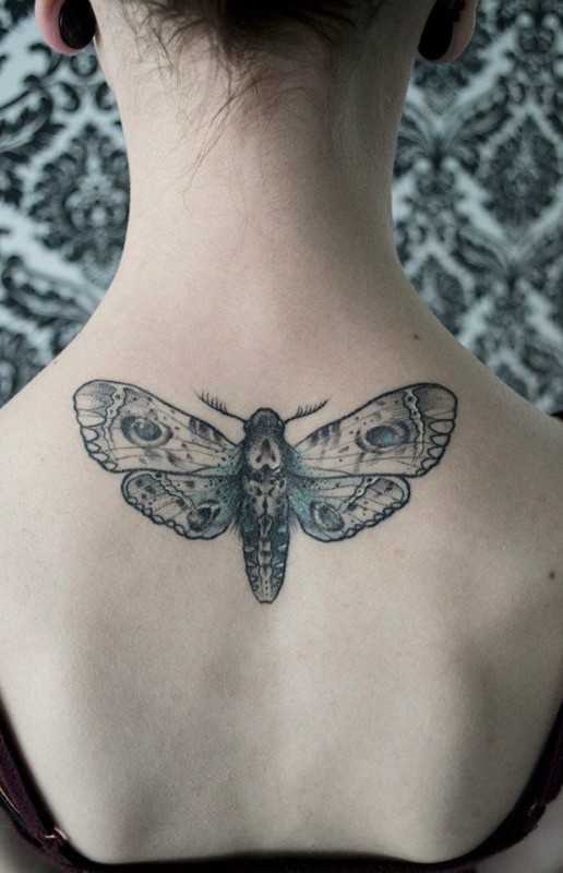 Tatuagem de Mariposa feminina