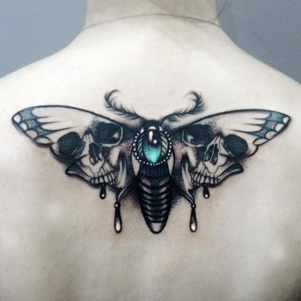 Tatuagem de Mariposa grande