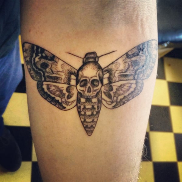 Tatuagem de Mariposa pequena