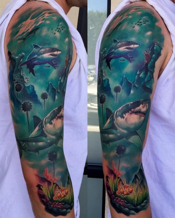Featured image of post Tatuagens Masculinas Fundo Do Mar Confira uma sele o de tatuagens super criativas que v o conquistar o cora o de qualquer pessoa do signo de touro