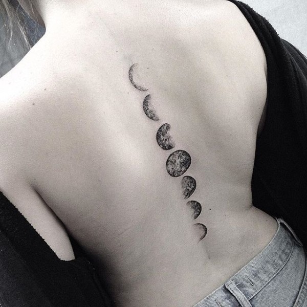 tattoo fases da Lua