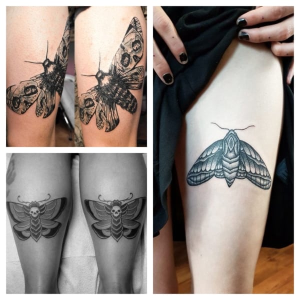 tatuagem de mariposa ideias