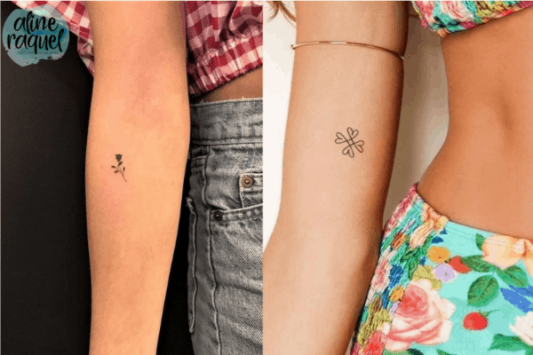 tatuagem feminina pequena e delicada 11