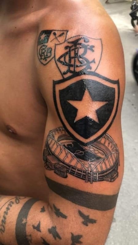 Tatuagem do Botafogo desenhos