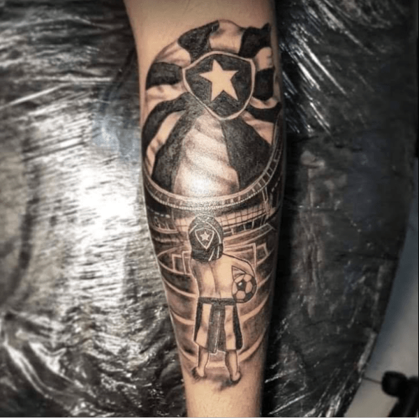 Tatuagem do Botafogo