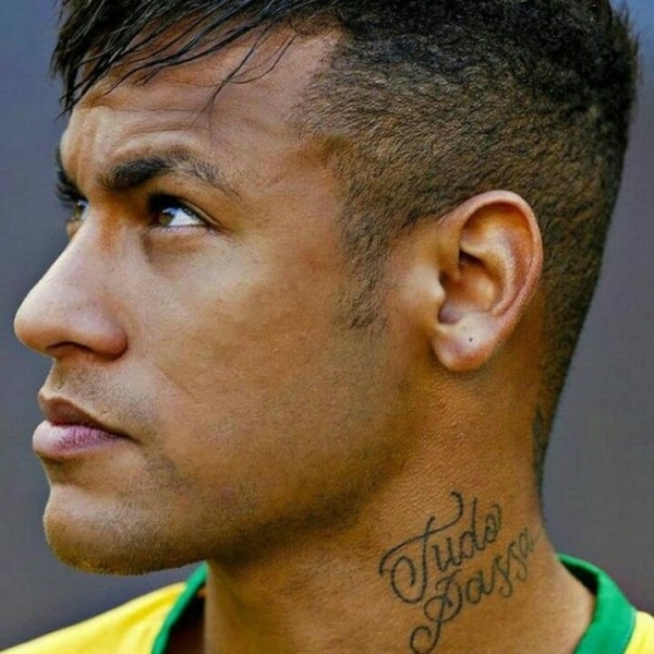 O que significa a tatuagem do Neymar tudo passa