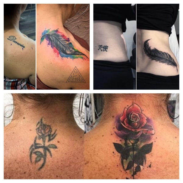 ideias de cover up tattoo 3