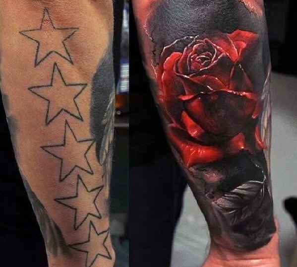 ideias de cover up tattoo