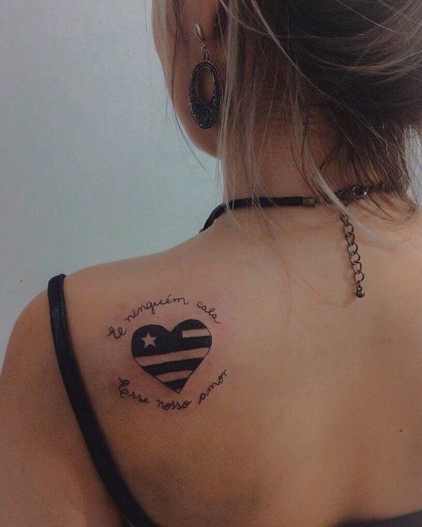 linda Tatuagem do Botafogo
